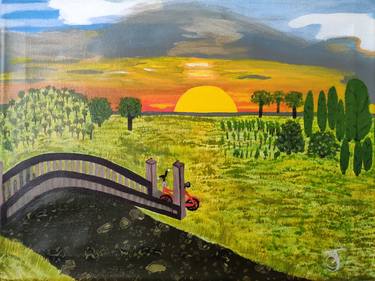 Original Landscape Paintings by Caroline Jenkins