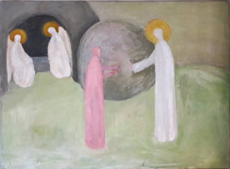 Noli me tangere Painting by Marie Kapounova Saatchi Art