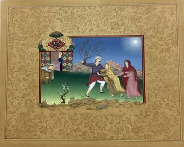 Print of Classical mythology Paintings by Saba Saleem