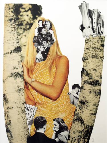 Original People Collage by Rocio Romero