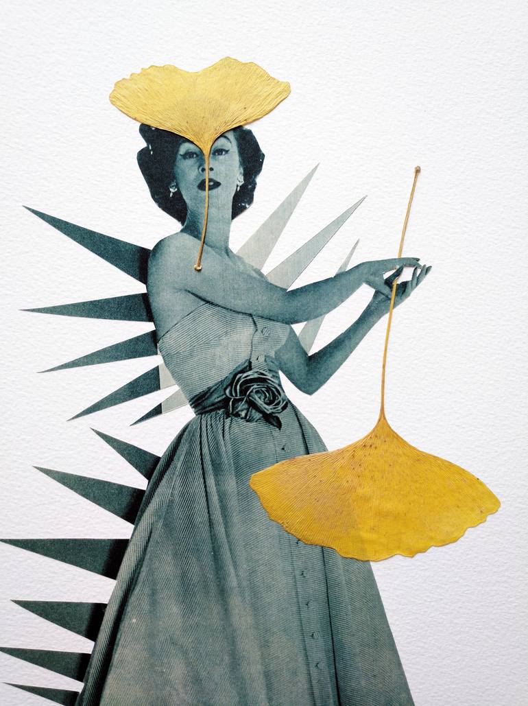 Original Conceptual Women Collage by Rocio Romero