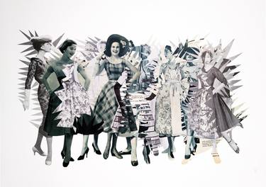 Original Conceptual Women Collage by Rocio Romero