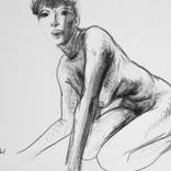 young woman model by mohamed khalil