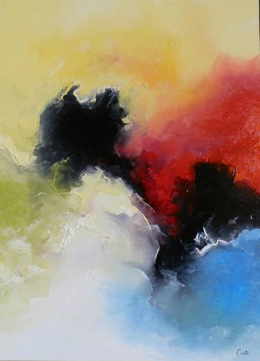 Print of Conceptual Abstract Paintings by Cristian Stefan