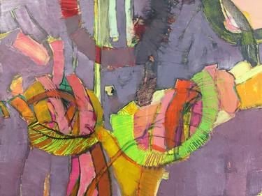 Original Abstract Paintings by jill parry