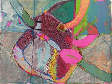 Original Modern Abstract Paintings by jill parry