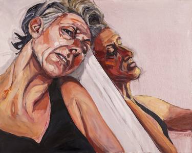 Original Figurative People Paintings by jill parry