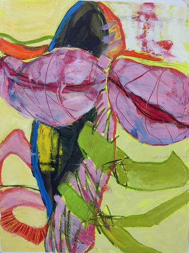 Original Abstract Paintings by jill parry