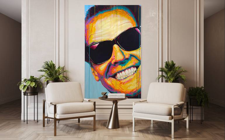 Original Pop Culture/Celebrity Painting by Allan Buch