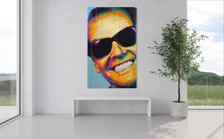 Original Pop Culture/Celebrity Painting by Allan Buch