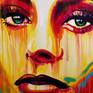 Sophia Loren painting