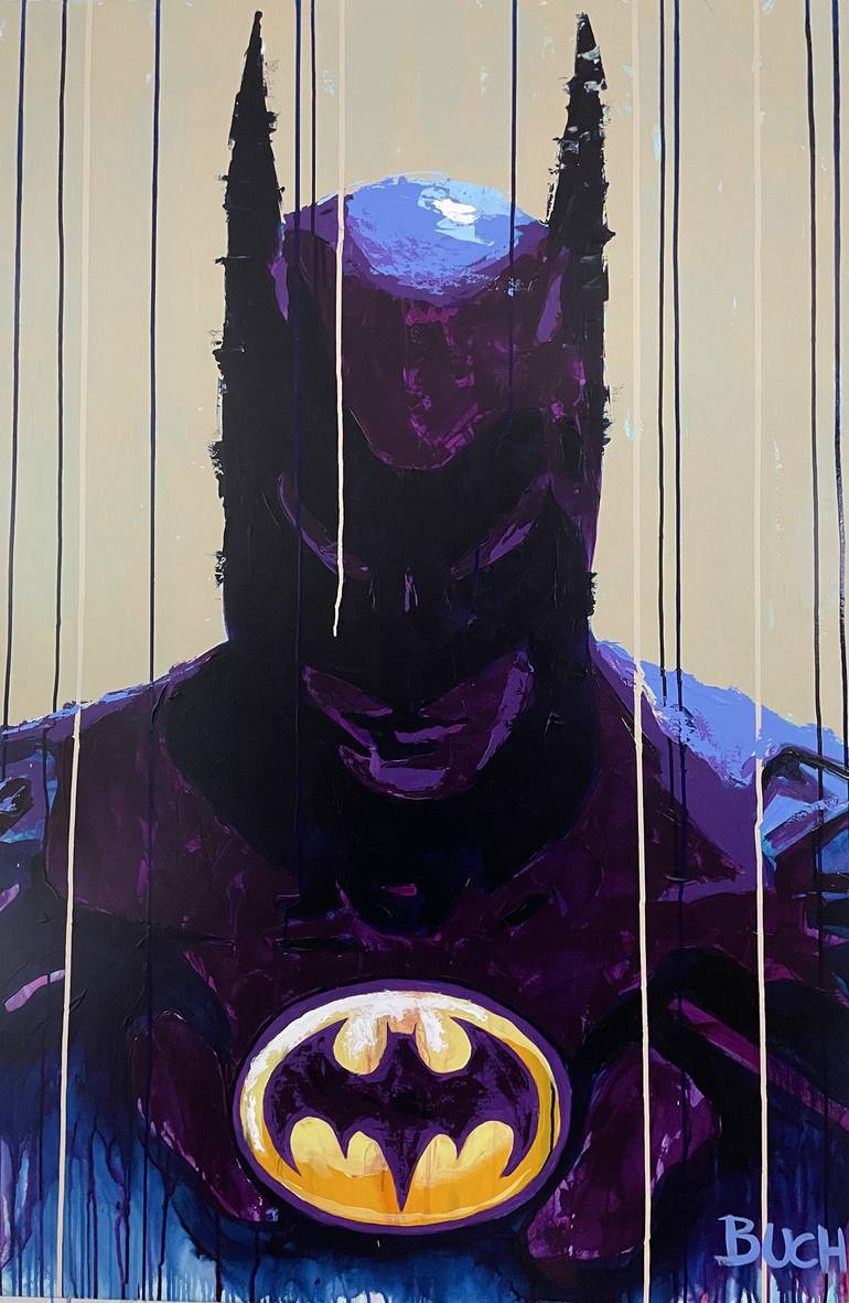 Batman Painting by Allan Buch | Saatchi Art