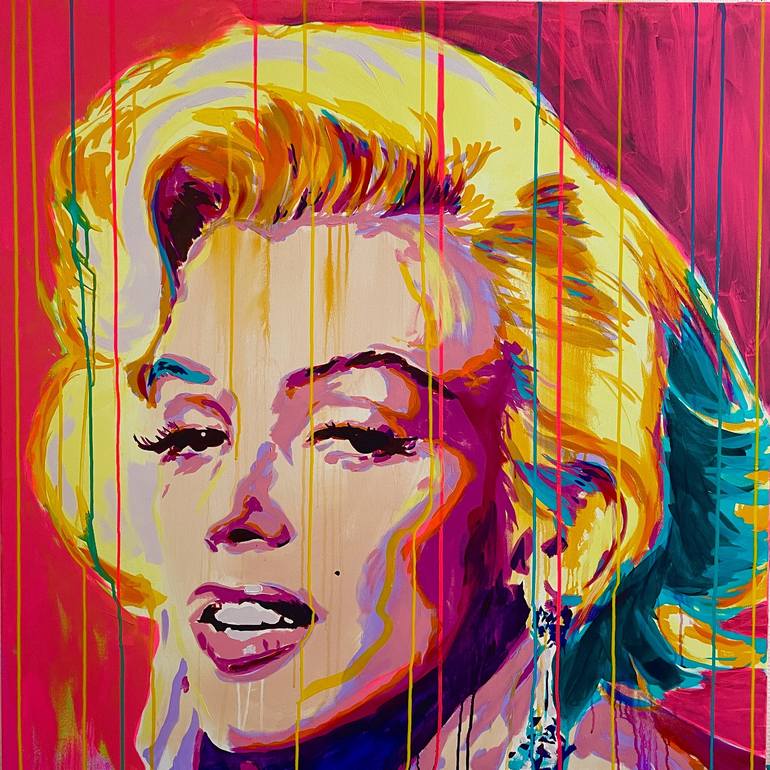 Original Figurative Pop Culture/Celebrity Painting by Allan Buch