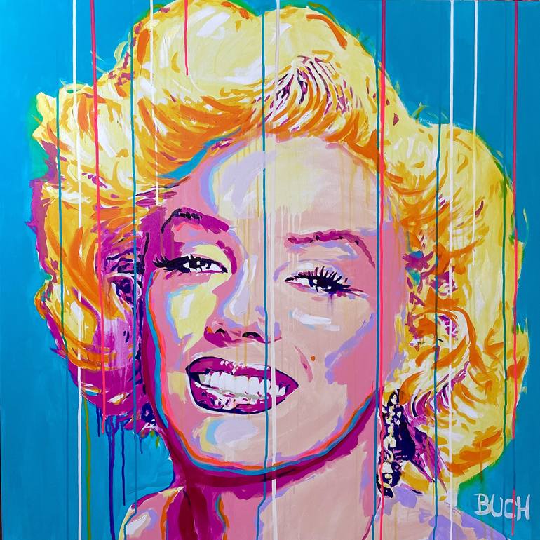 Original Figurative Pop Culture/Celebrity Painting by Allan Buch