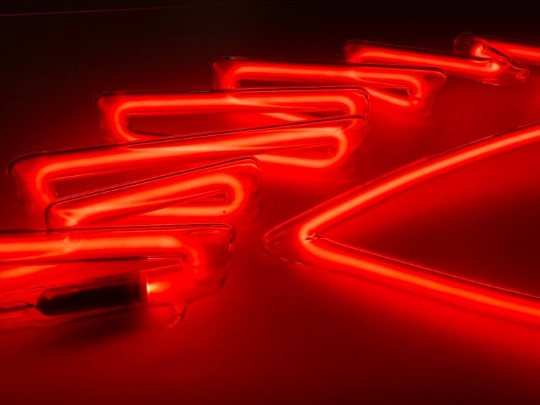 Original Conceptual Light Installation by Luisa Alvarez