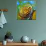 stingrey painting on canvas