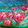 signature impasto oil painting by olga nikitina