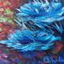 coral reef painting signature