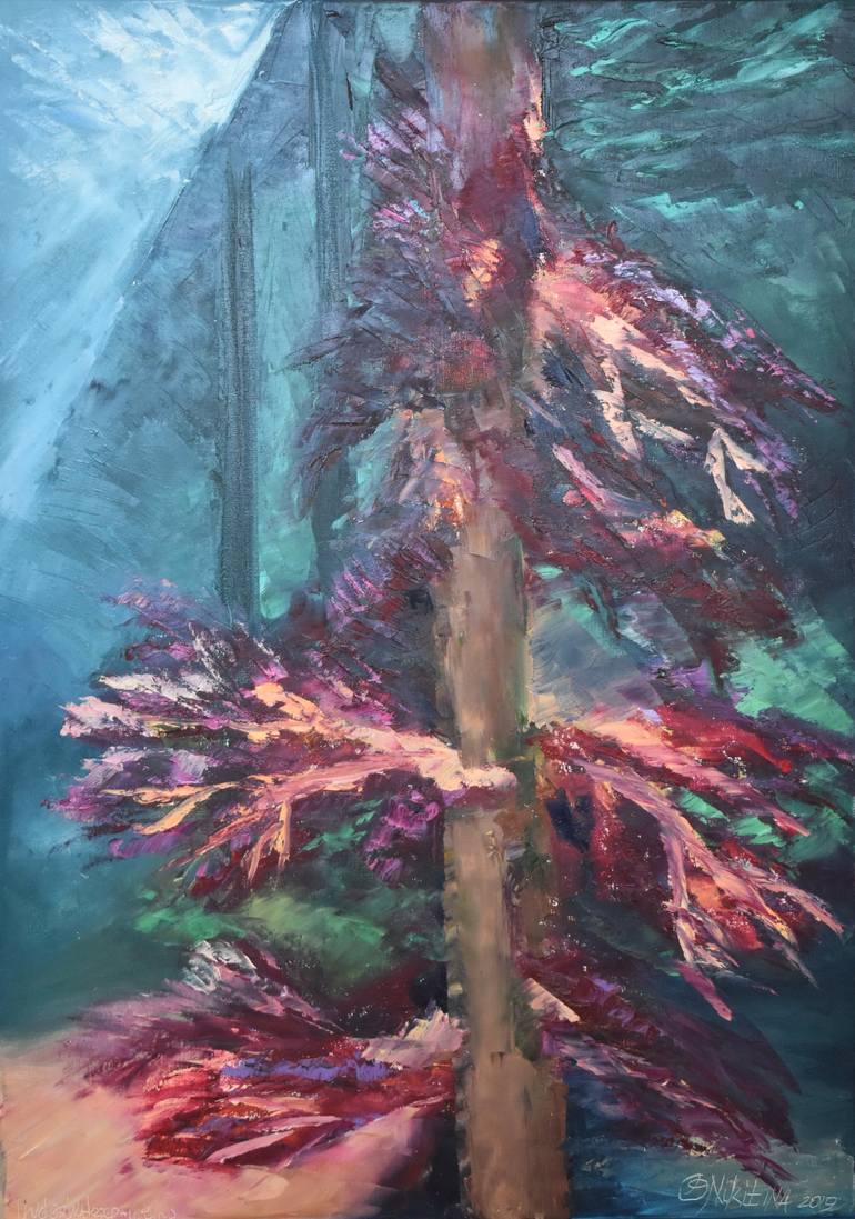 Print of Impressionism Seascape Paintings by Olga Nikitina
