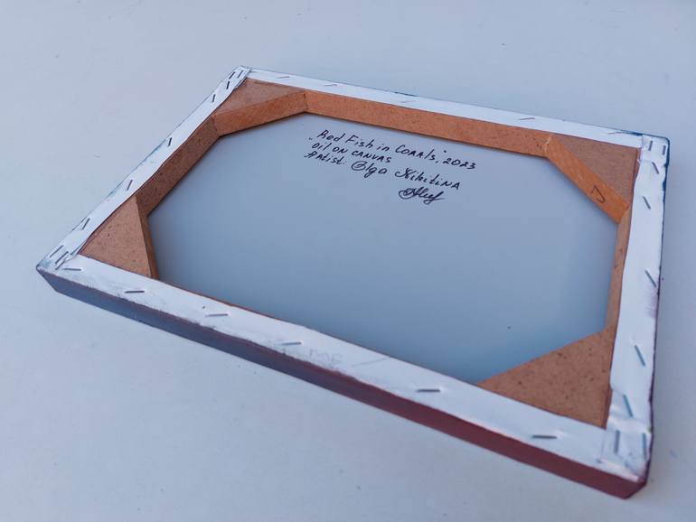 Original Abstract Seascape Painting by Olga Nikitina