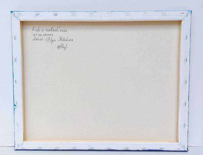 Original Impressionism Animal Painting by Olga Nikitina