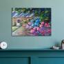 hydrangea painting garden