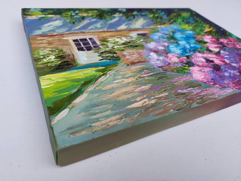Original Impressionism Botanic Painting by Olga Nikitina