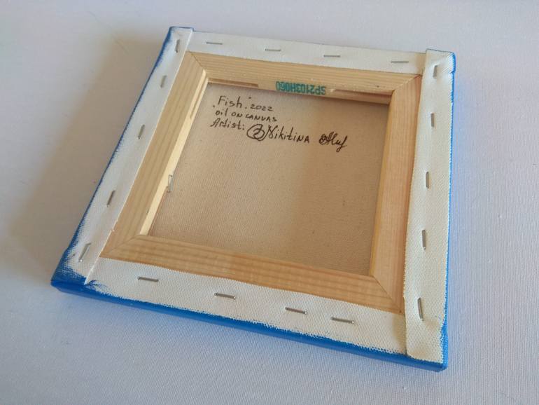 Original Impressionism Animal Painting by Olga Nikitina