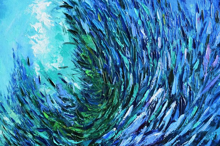 Original Fish Painting by Olga Nikitina