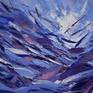 school of fish painting