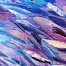 impasto painting close up details
