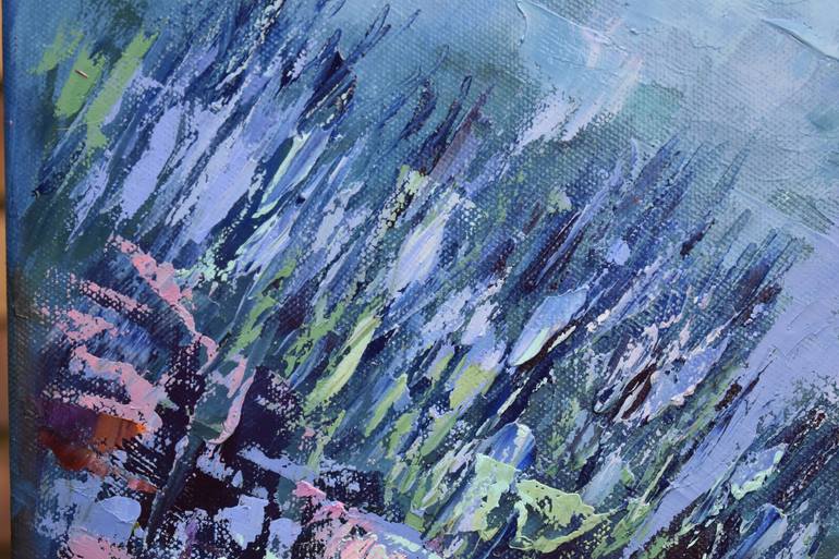 Original Abstract Expressionism Animal Painting by Olga Nikitina