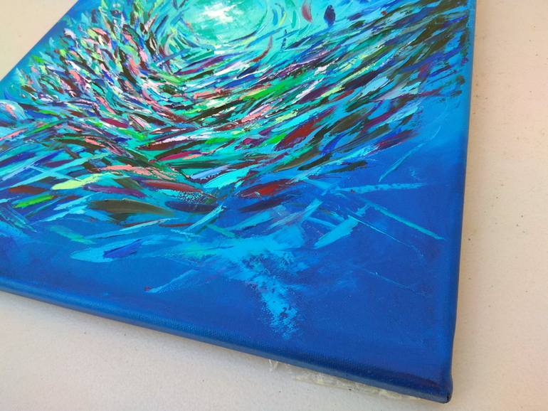 Original Expressionism Animal Painting by Olga Nikitina