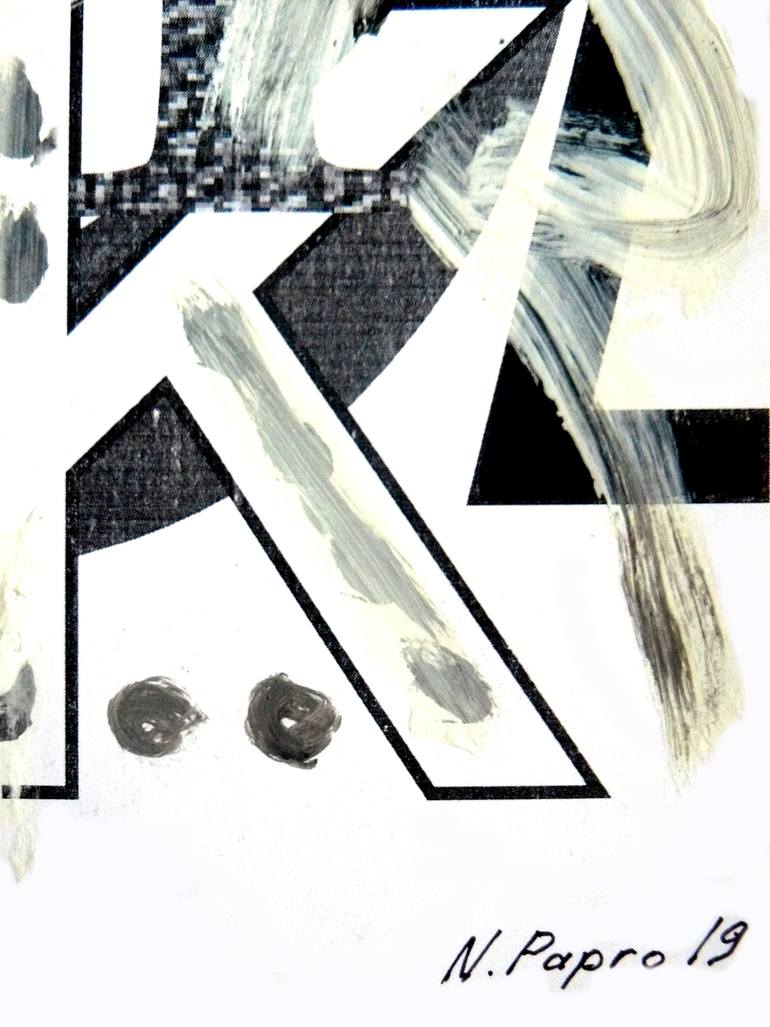 Original Conceptual Abstract Drawing by Nikita Papro