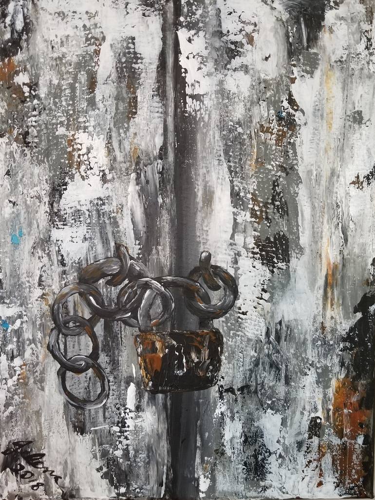 Old Barn Door Painting By Jelena Chipman Saatchi Art