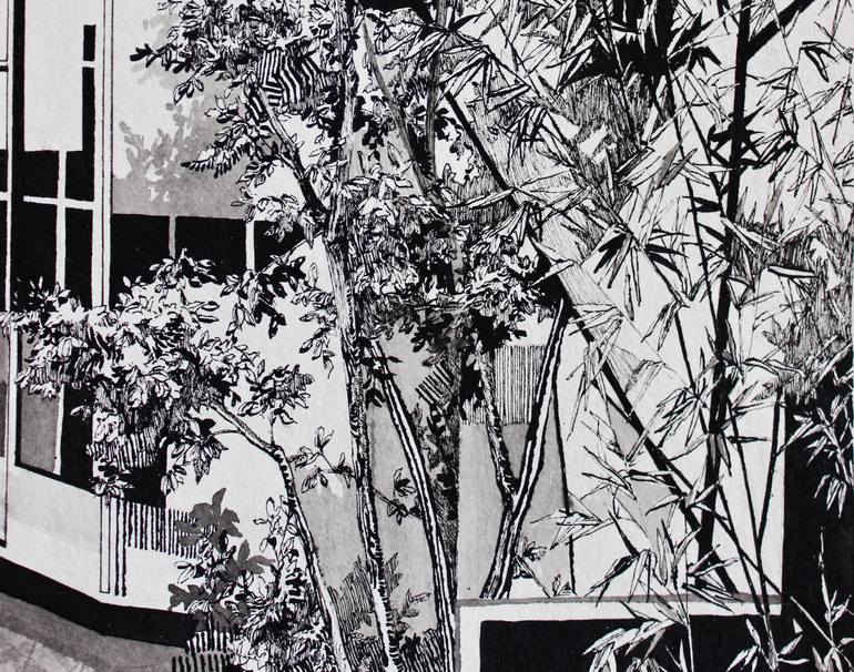 Original Figurative Landscape Drawing by Fujiko Rose