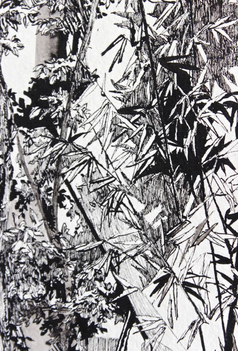 Original Figurative Landscape Drawing by Fujiko Rose