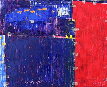 Original Abstract Expressionism Abstract Paintings by Dragan Sijacki