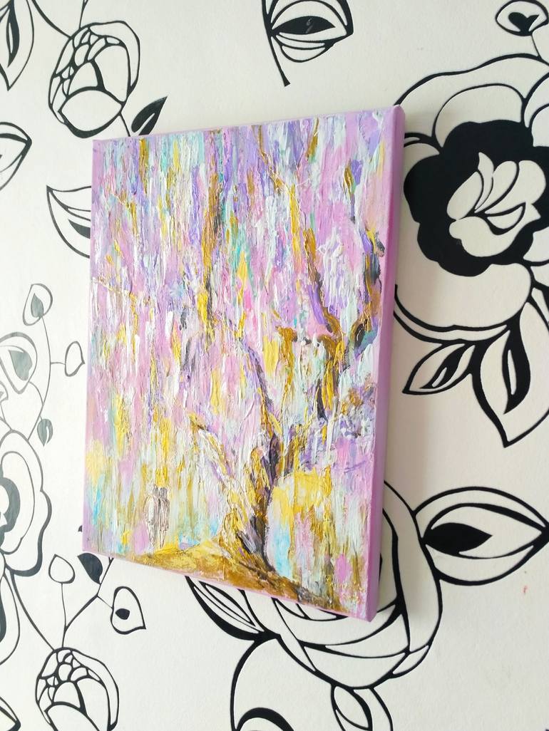 Original Abstract Love Painting by Sulamita Art