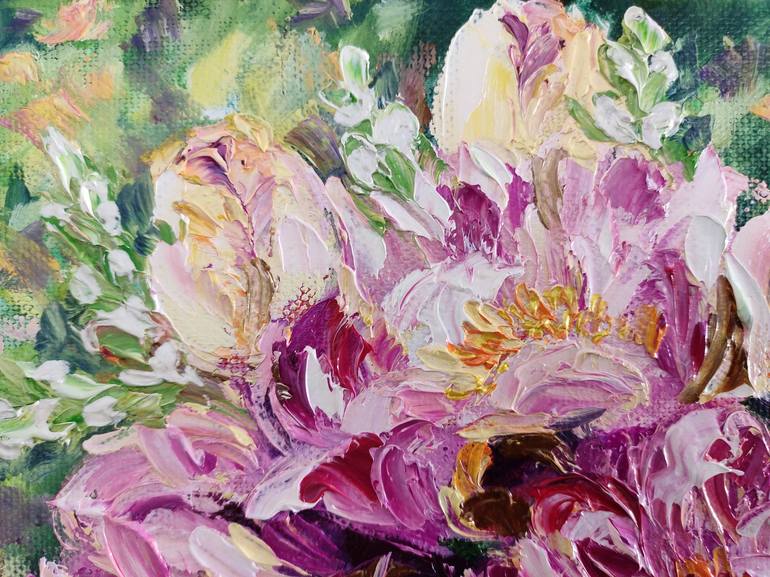 Original Expressionism Botanic Painting by Sulamita Art