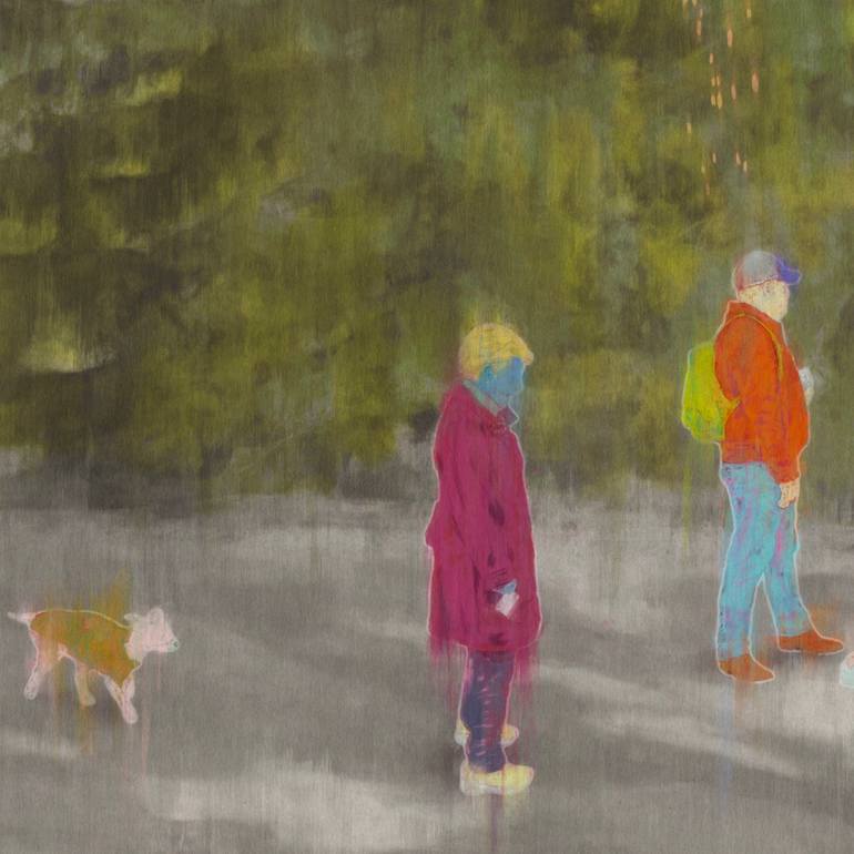 Original Contemporary People Digital by Steve Moors