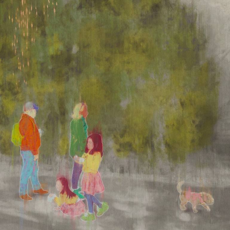 Original Contemporary People Digital by Steve Moors