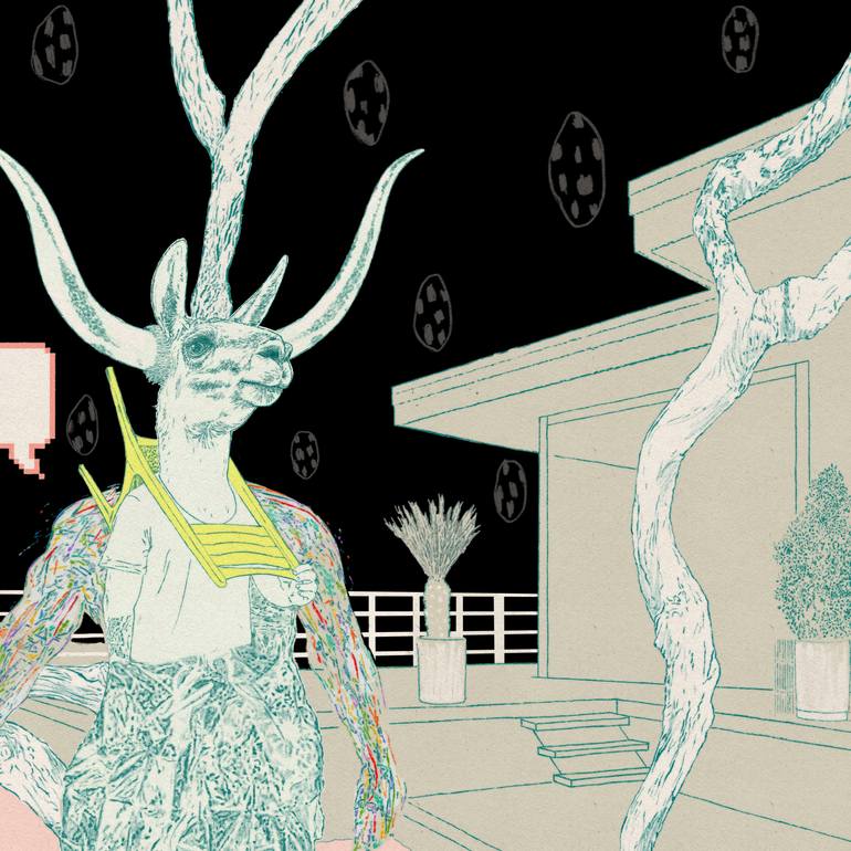 Original Contemporary People Digital by Steve Moors