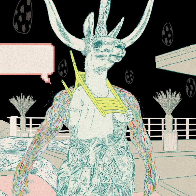 Original Contemporary People Digital by Steve Moors