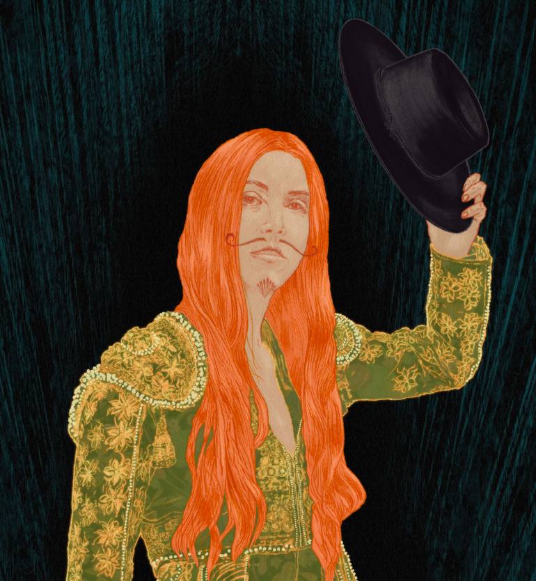 Original Contemporary People Digital by Steve Moors