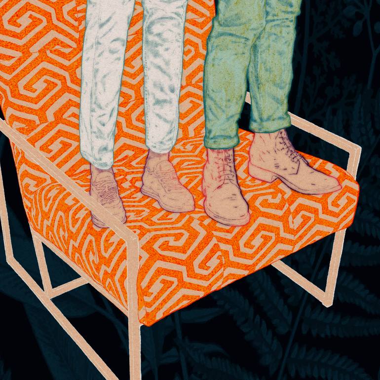 Original Contemporary People Digital by Steve Moors