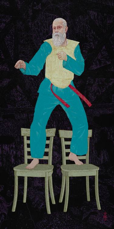 Original Figurative People Digital by Steve Moors