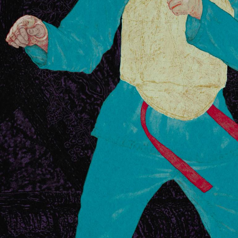 Original Figurative People Digital by Steve Moors