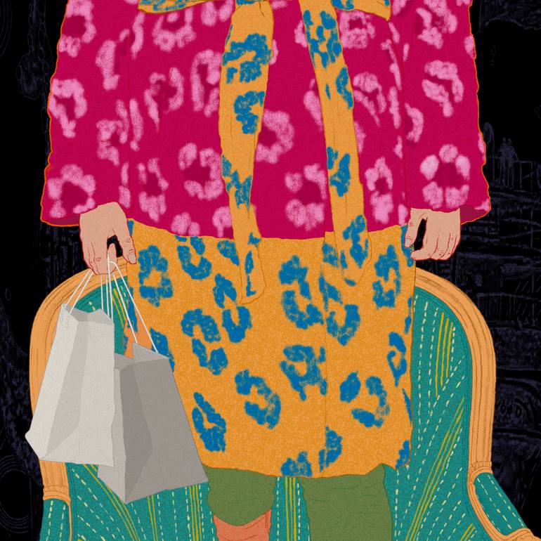 Original Contemporary People Digital by Steve Moors