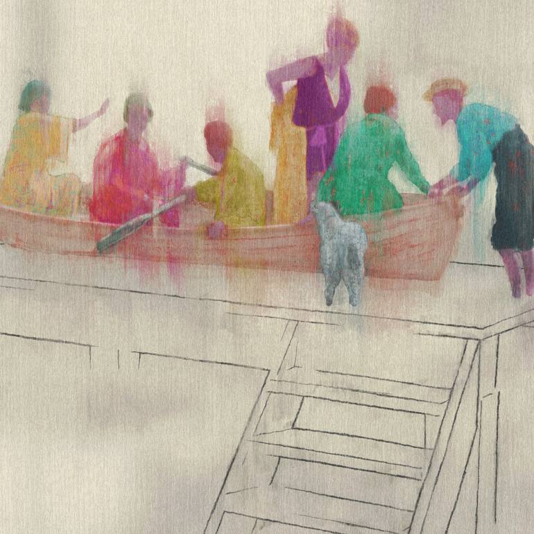 Original Contemporary People Digital by Steve Moors